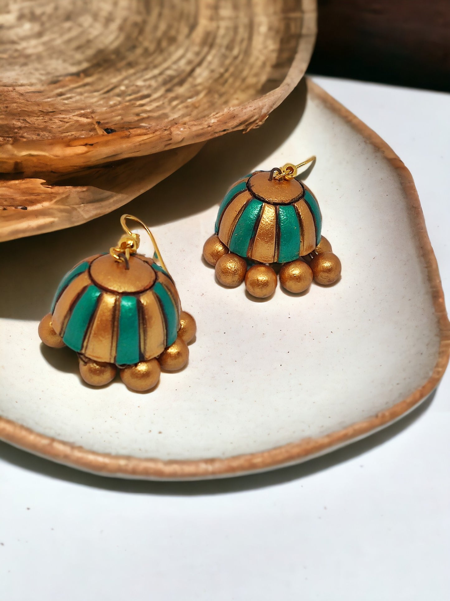 Terracotta Earring for women. light weight, Handmade and eco friendly