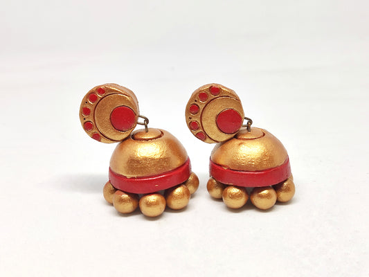 Eva Terracotta Jhumka earring for women